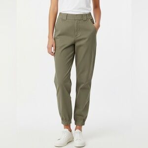 Aritzia TNA Highrise Khaki Utility Cargo Pants Size Extra Small Cotton